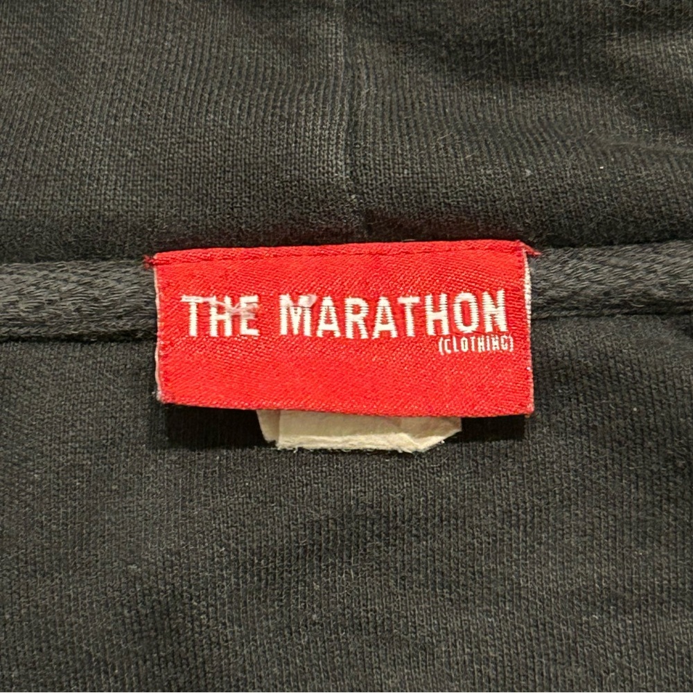 The Marathon Clothing Black "Crenshaw" Full Zip Hoodie Size XL - Picture 4 of 9